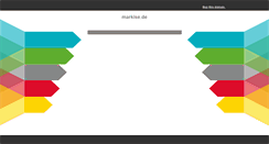 Desktop Screenshot of markise.de