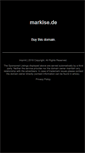 Mobile Screenshot of markise.de